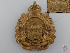 A 1910 Peterborough Rangers Cap Badge