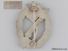 A Silver Grade Infantry Badge By S.h.u.co. 41