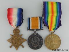 A First War Medal Group To The Royal Canadian Field Artillery