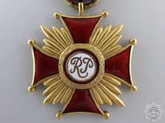 A Polish Merit Cross; First Class