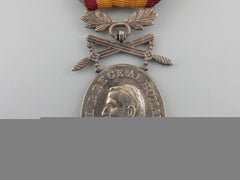 A Romanian Medal For Manhood And Loyalty; 2Nd Class