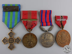 Romania, Kingdom. A Lot Of Four Medals And Awards