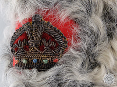 A Wwi Canadian Royal Military College  Cadet's Fur Wedge Cap