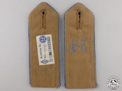 A Pair Of Hj Flak Helper Shoulder Straps; Rzm Tagged