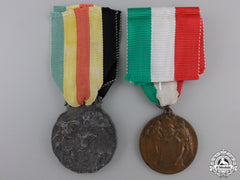 Two Italian Regimental Medals