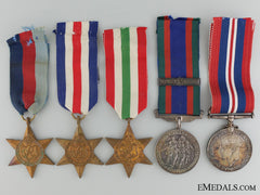 A Second War Canadian Medal Group To Trooper Percival Bright