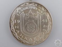 A Croatian A. Pavelic  Silver Bravery Medal