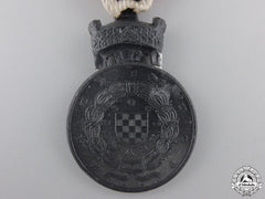 A Second War Croatian Merit Medal Of King Zvonimir