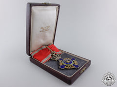 A 1932-45 Order Of The Romanian Star; Commander With Case