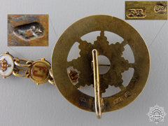 A Miniature Austrian Order Of Franz Joseph In Gold By Rothe