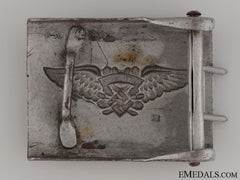 2Nd Pattern Enlisted Rlb/ Luftschutz Belt Buckle