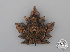 A First War Cef 127Th Infantry Battalion "12Th York Rangers" Cap Badge