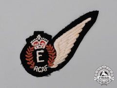 A Second War Royal Canadian Air Force (Rcaf) Engineer (E) Wing