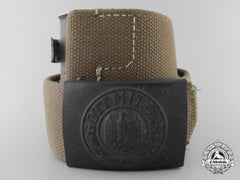 An Afrika Korps Army (Heer) Belt With Buckle