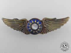 A Second War Chinese Pilot Wings; Numbered