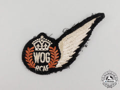 A Second War Royal Canadian Air Force (Rcaf) Wireless Operator Ground (Wog) Wing