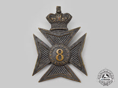 Canada, Dominion. An 8Th Battalion, "Royal Rifles" Helmet Plate, C.1877