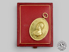 United States. A Berwick Academy, Cogswell Medal in Gold to Sadie R. Ricker, c.1886