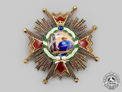 Spain, Kingdom. An Order Of Isabella The Catholic, Grand Cross Star, In Gold, C.1900