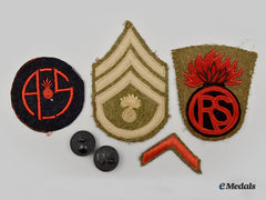 United States. Six First War Aef Ordnance Corps Insignia