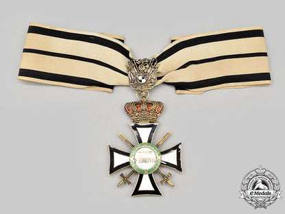 hohenzollern,_state._an_order_of_bene_merenti,_grand_master_cross_with_swords,_by_hemmerle,_c.1940_l22_mnc1369_217_1_1_1