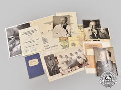 Germany, Third Reich. The Award Documents, Correspondence, and Photographs of Generalarzt Dr. Lothar Kreuz