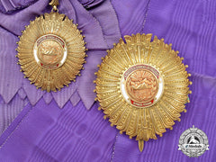 Peru, Republic. An Order Of Merit For Distinguished Services, I Class Grand Cross Set By The Lima National Mint, C.1960