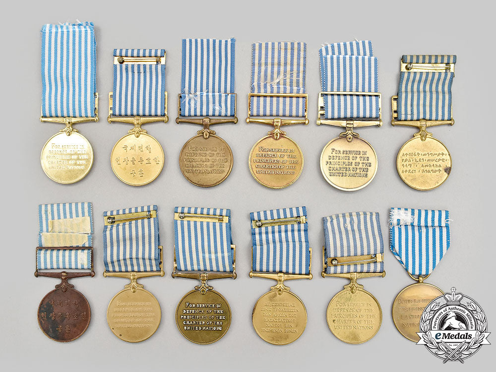 united_nations._a_lot_of_twelve_united_nations_service_medals_for_korea_l22_mnc2837_403