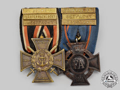 Germany, Imperial. A First World War Combat Veteran’s Medal Bar