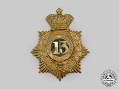 Canada, Dominion. An Early 13Th Regiment Militia Helmet Plate, C.1855