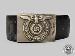 Germany, Ss. A Waffen-Ss Em/Nco’s Belt And Buckle