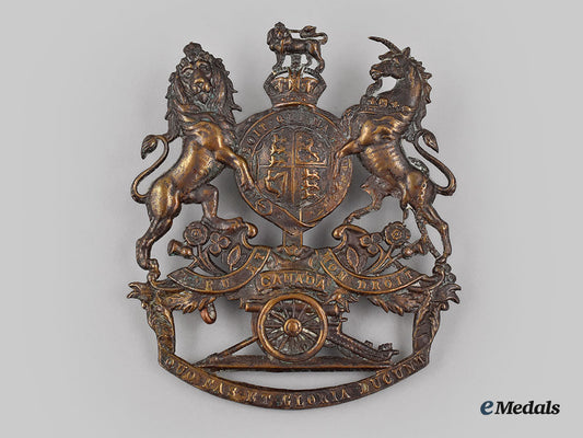 canada,_dominion._a_royal_canadian_artillery_helmet_plate,_c.1910_l22_mnc5061_663_1