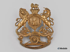 Canada, Dominion. A British Columbia Garrison Artillery Helmet Plate