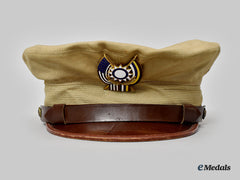 United States; China, Republic. A Second War And Post War (Until 1949) Liaisons Officer's Visor Cap