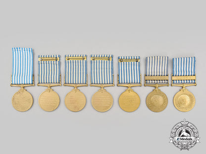 united_nations,_a_lot_of_seven_united_nations_service_medals_for_korea_l22_mnc5364_869