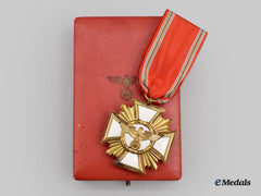 Germany, Nsdap. An Nsdap 25-Year Long Service Award, With Case, By E. Ferdinand Wiedmann