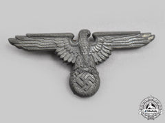 Germany, Ss. A Late-War Waffen-Ss Visor Cap Eagle