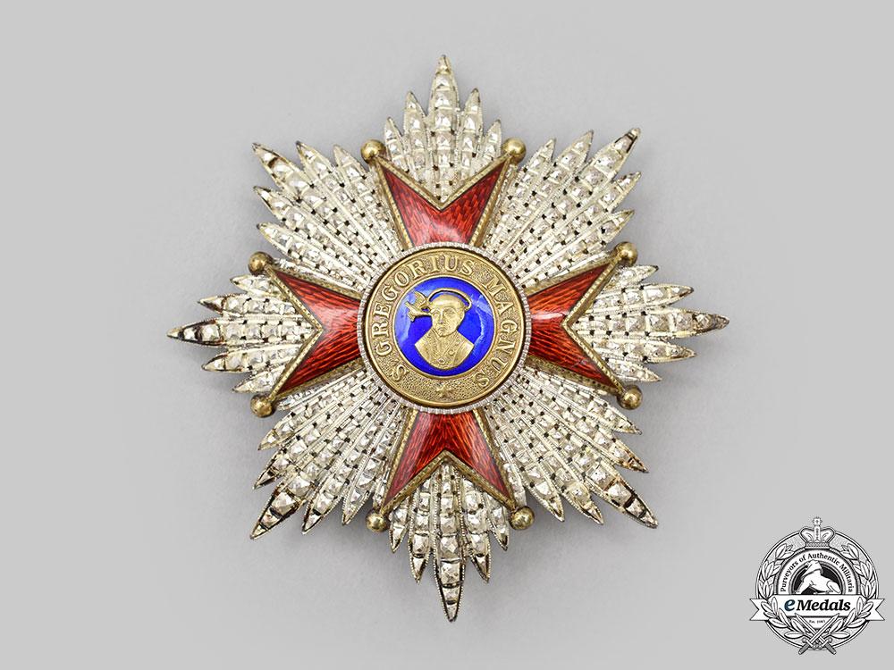 vatican,_papal_state._an_order_of_st._gregory,_grand_officer_set_by_tanfani&_bertarelli,_c.1950_l22_mnc6127_955