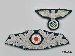 Germany, Third Reich. A State Forestry Officials Visor Cap Insignia