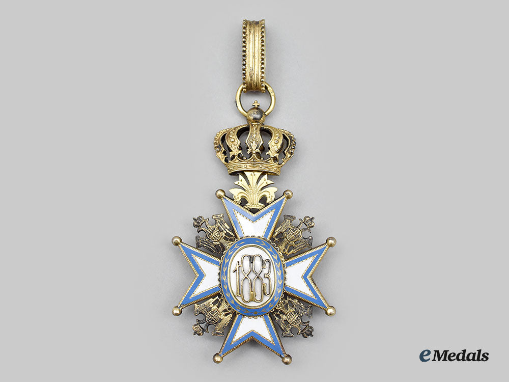 serbia,_kingdom._an_order_of_st._sava,_i_class_grand_cross_set_by_shied,_c.1905_l22_mnc8630_849