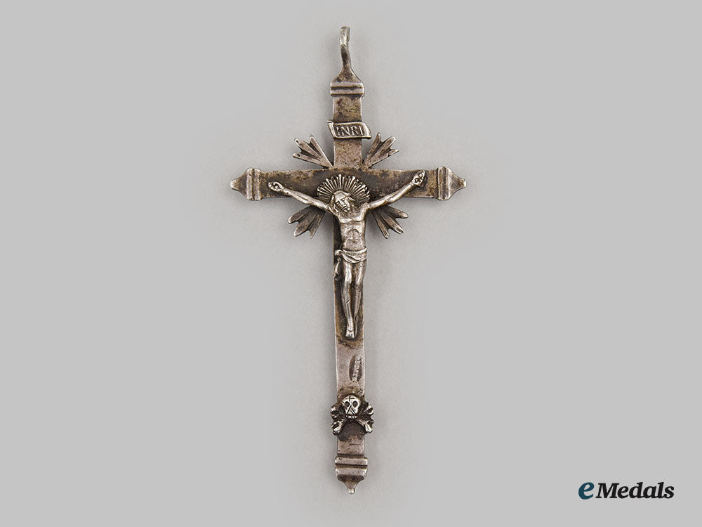 france,_napoleonic._a_rare_silver_chaplain_roman_catholic_pectoral_cross,_c.1810_l22_mnc9851_655