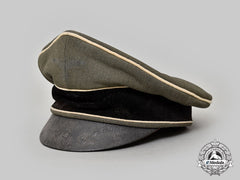 Germany, Ss. A Rare Waffen-Ss Crusher Visor Cap, By August Müller