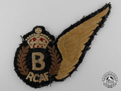 A Second War Royal Canadian Air Force (Rcaf) Bombardier (B) Wing