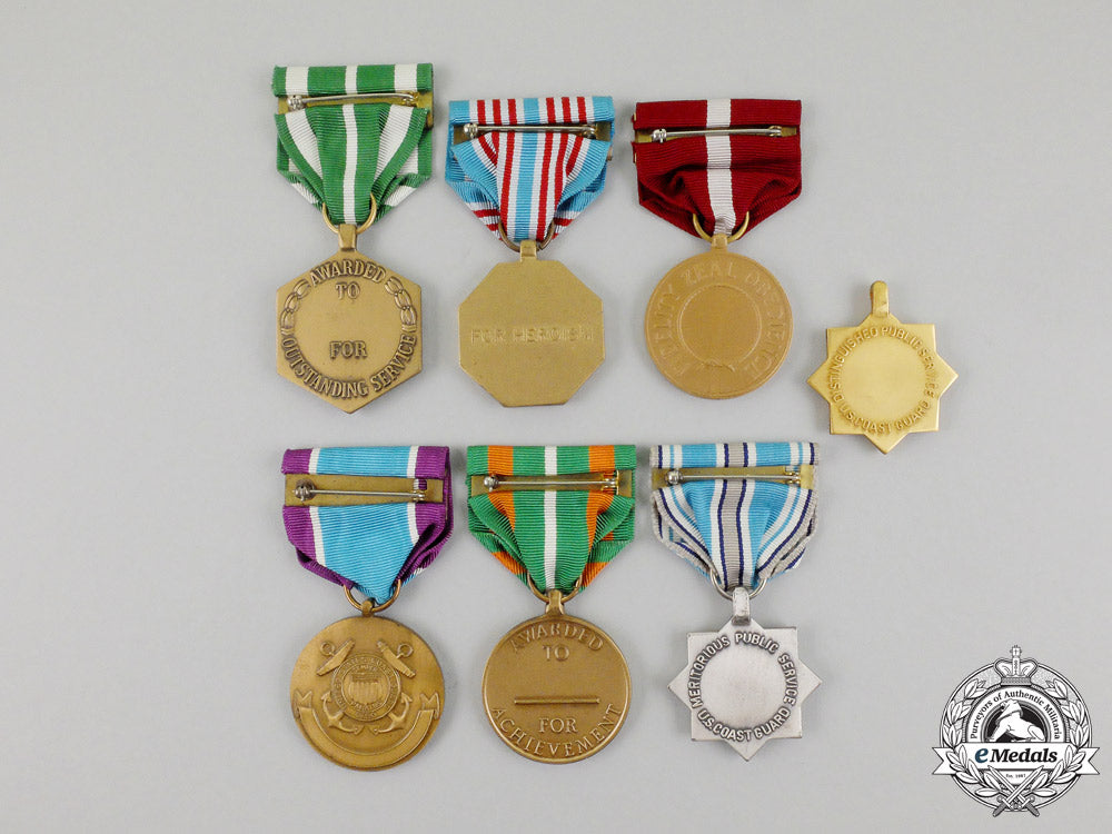 united_states._seven_united_states_coast_guard_medals_l_782