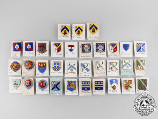 united_states._a_lot_of_thirty-_three_new_york_state_guard_brigade_and_infantry_badges_m17-2537