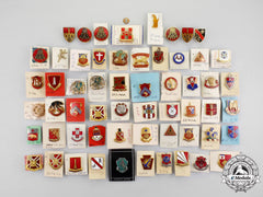 United States. A Lot Of Fifty-Eight Regimental Badges