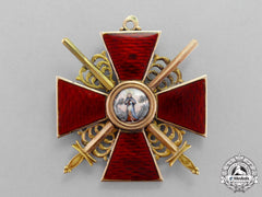 Russia, Imperial. An Order Of St. Anne In Gold, 2Nd Class With Swords, C.1900