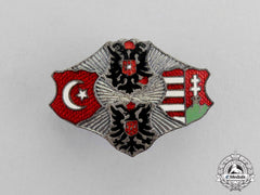 Austria, Imperial. An Austro-Hungarian-German-Ottoman Alliance Badge, C.1915