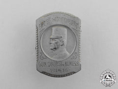 Austria, Imperial. A “Hermann Kövess Von Kövessháza” Commemorative Badge