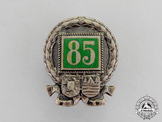 austria,_imperial._a_first_war_infantry_regiment85_cap_badge_m18-0827